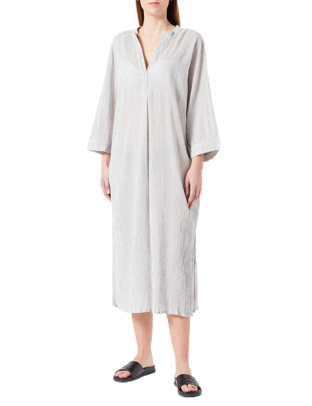 Part Two Women's NainesPW DR Dress Relaxed fit Dress, Vetiver Stripe, 32