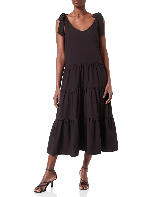 Part Two Women's PovlaPW DR Dress Relaxed fit, Black, 42