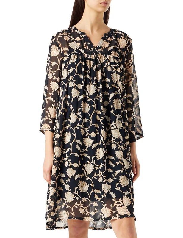 Part Two Women's PolinPW DR Dress Relaxed fit Dress, Black Block Print, 32