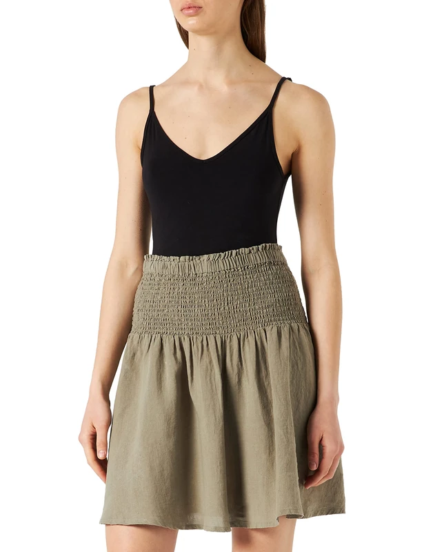 Part Two Women's PetreanPW SK Skirt Feminine Silhouette Skirt, Bright White, 32