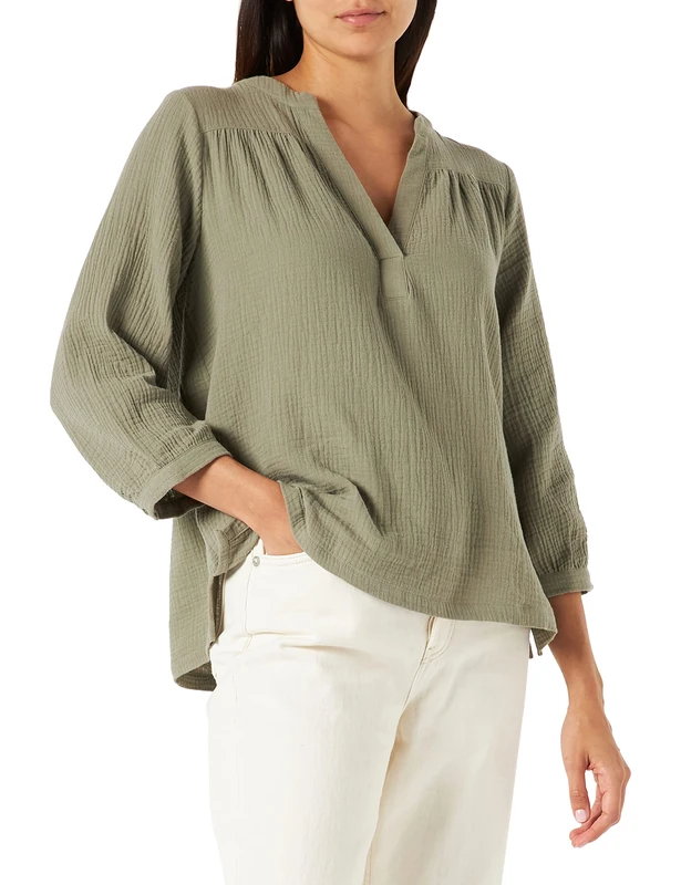 Part Two Women's PariPW BL Blouse Relaxed fit Blouse, Vetiver, 40