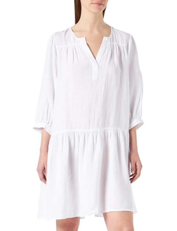 Part Two Women's ChaniasPW DR Dress Relaxed fit Dress, Bright White, 36