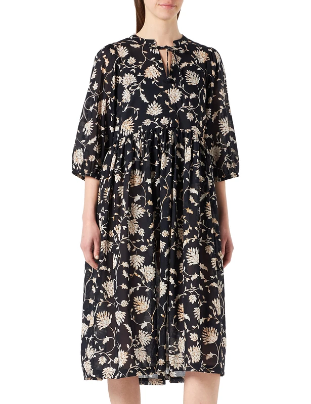 Part Two Women's PamalaPW DR Dress Relaxed fit Dress, Black Block Print, 38