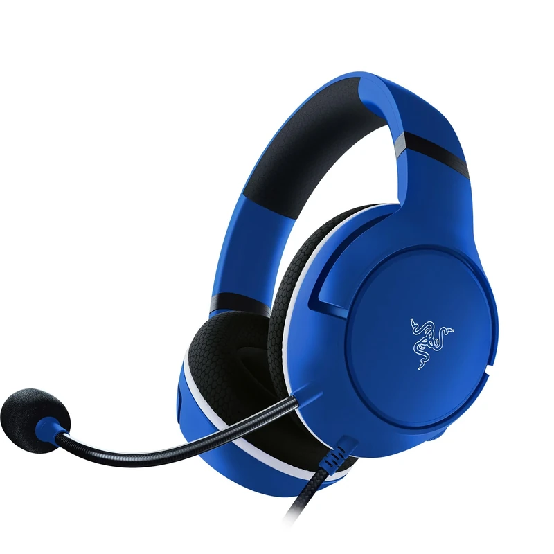 Razer Kaira X - Wired Headset for Xbox Series X|S (TriForce 50 mm Drivers, HyperClear Cardioid Mic, On-Headset Controls, 3.5 mm Jack, Cross-Platform Compatibility) Blue