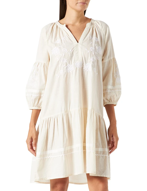 Part Two Women's PukPW DR Dress Relaxed fit Dress, White, 32