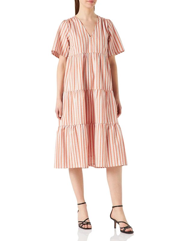 Part Two Women's PamPW DR Dress Relaxed fit, Arabesque Stripe, 44