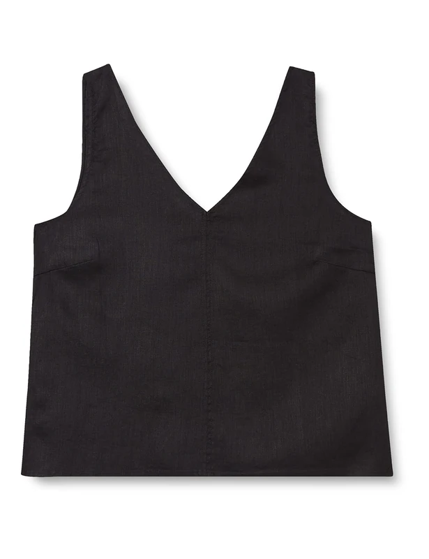 Part Two Women's PianoraPW to Top Relaxed fit Vest Top, Black, 40