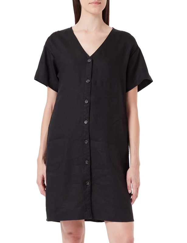 Part Two Women's PaulinePW DR Dress Relaxed fit, Black, 38