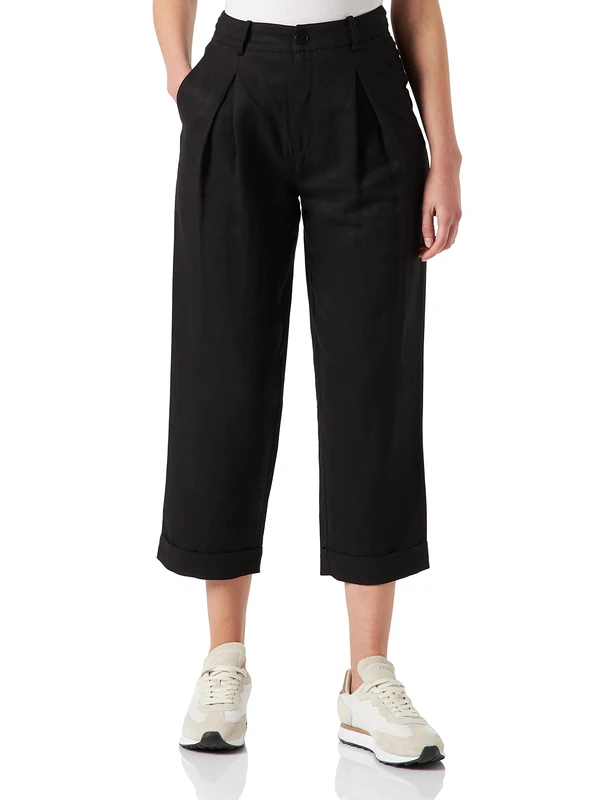 Part Two Women's PanitaPW PA Pants Contemporary fit Pants, Black, 42