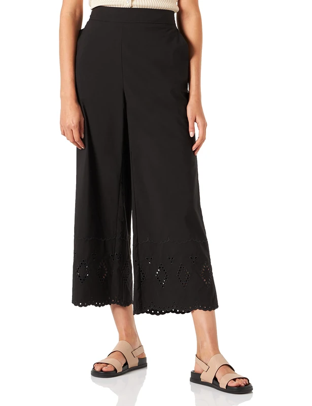 Part Two Women's PanyPW PA Pants Easy fit, Black, 42