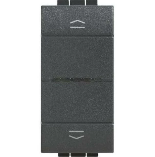 Bticino LN4027CWI Wireless Livinglight Shutters Control for Raising and Lowering Shutters Connected with Smarthphone or Alexa, Siri and Google Home, 1 Seat