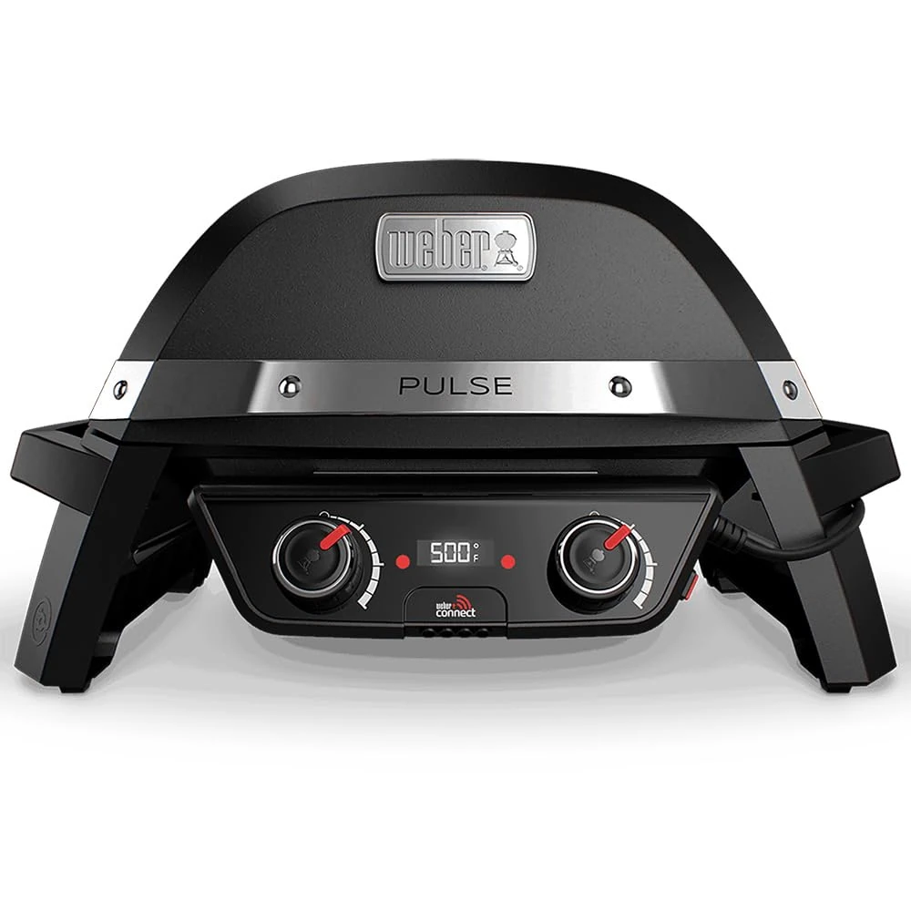 Weber Pulse 2000 Electric Grill, Black
