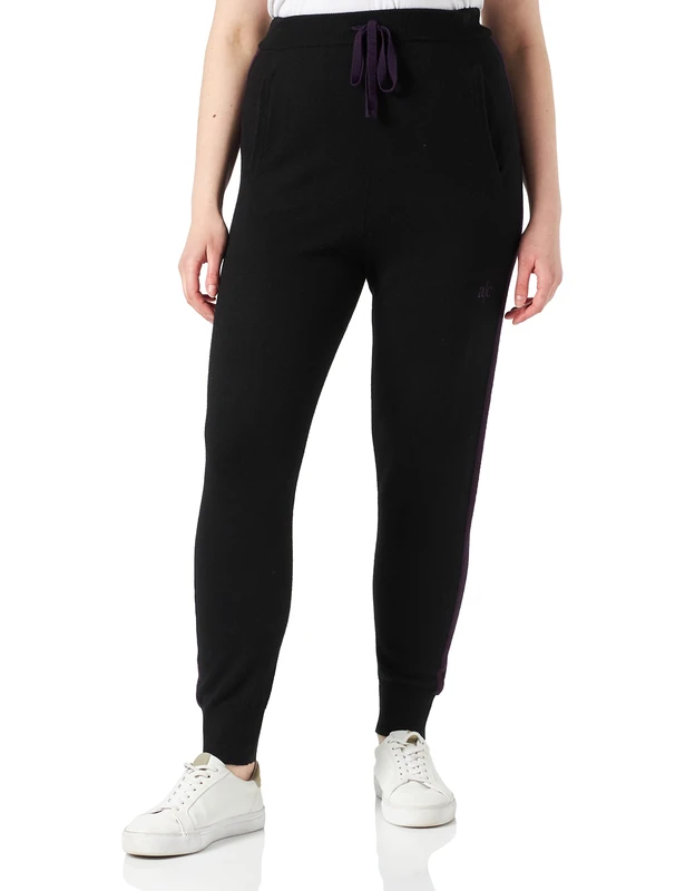 Active Cashmere Women's C Sport Performance Jogging Pant, Black, Medium