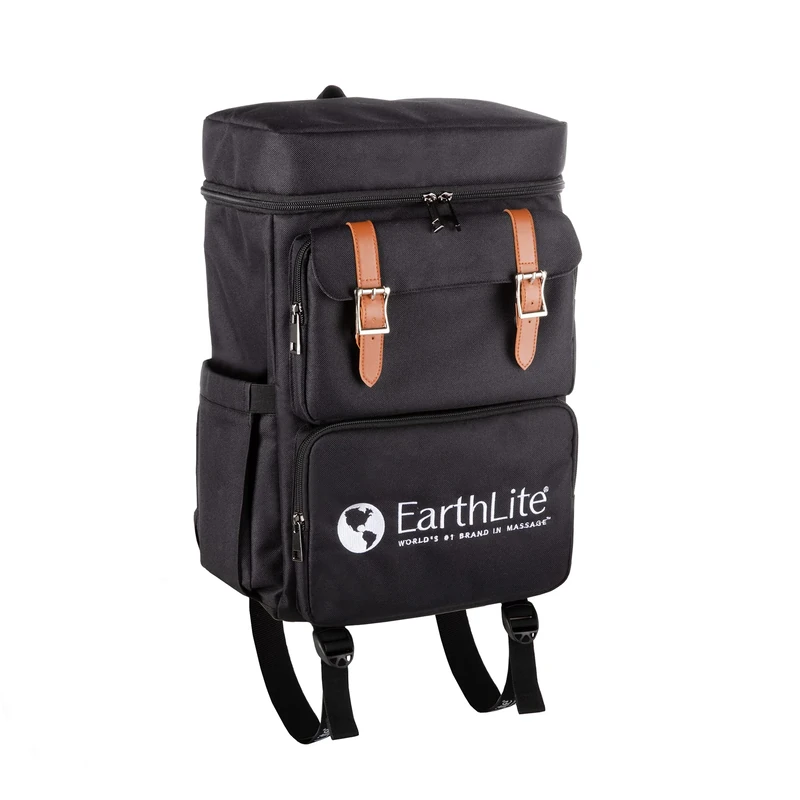 Earthlite LMT Go-Pack – The Ultimate Massage Therapist Travel Backpack. Water Resistant, USB Charging Port, Multiple Compartments - Image 1