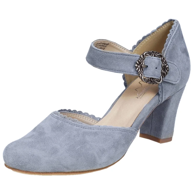 Hirschkogel 3005715, Closed-Toe Pumps, h.Blau, - Image 1