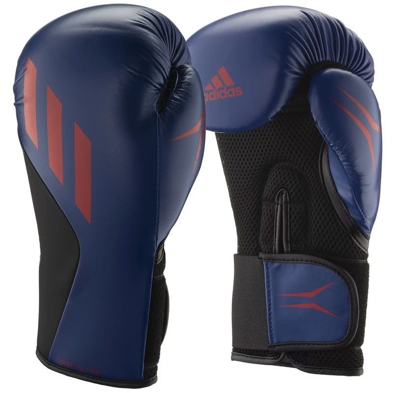 adidas Speed TILT 150 - with New Tilt Technology - for Men, Women, Unisex - for Boxing, Punching Bag, Kickboxing, MMA, and Training - (Royal/Met Black/Solar Red, 12oz)