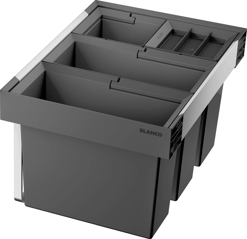 BLANCO Black Plastic Waste System 56.3 x 41 x 39