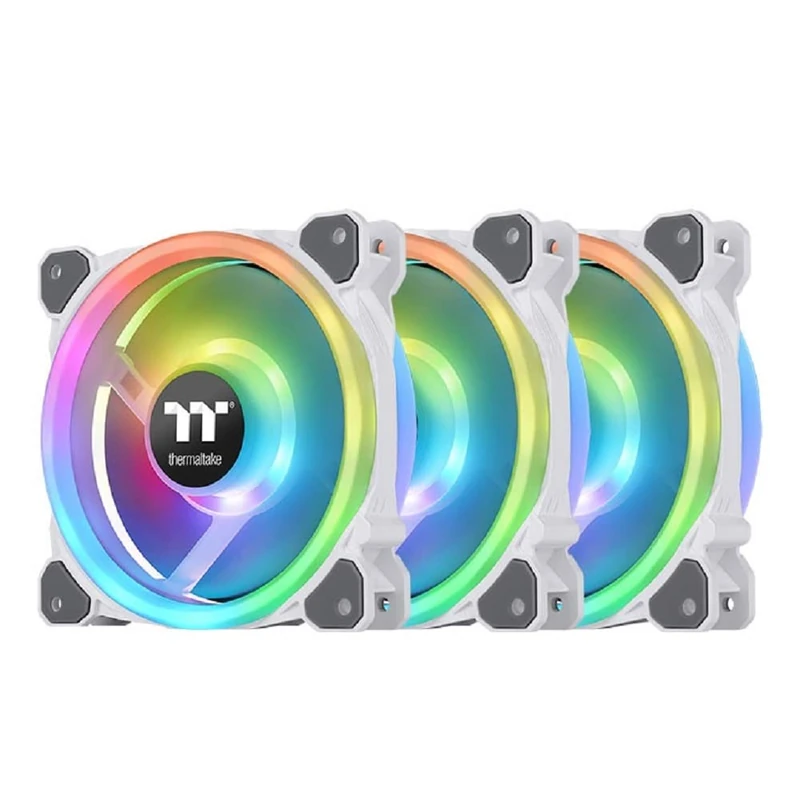 Riing Trio 12 RGB Radiator Fan White TT Premium Edition