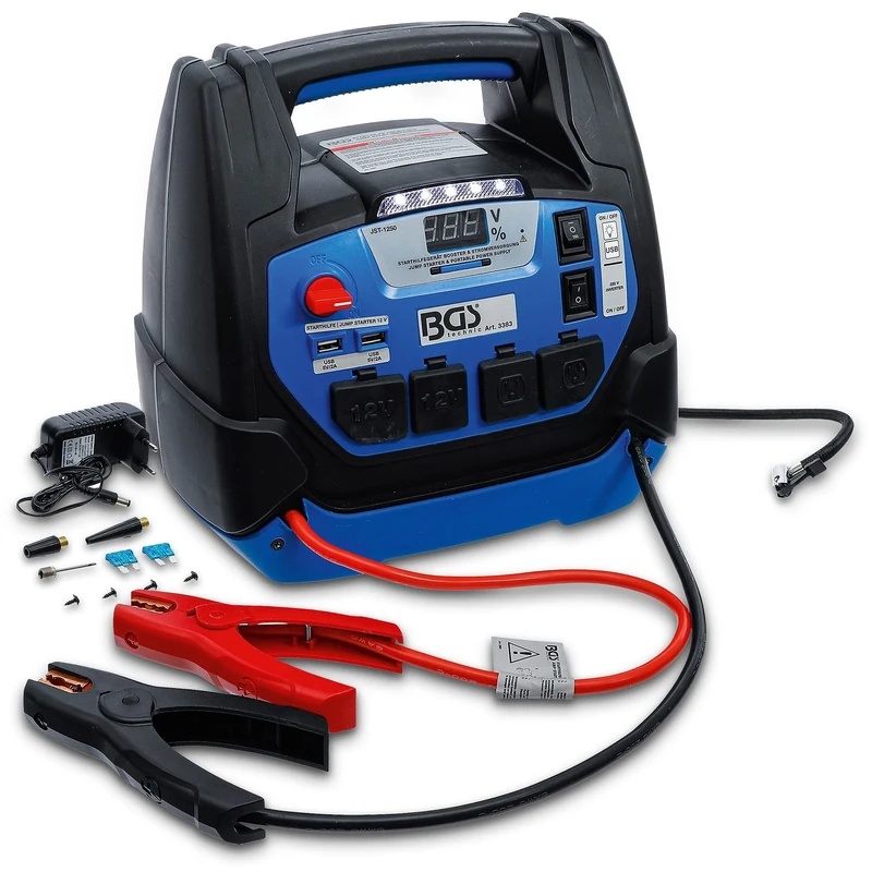 BGS 3383 | Multi-Function Jump Starter and Mobile Power Supply | 5-in-1 | 18 Ah