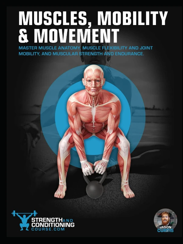 MUSCLES, MOBILITY & MOVEMENT: MASTER MUSCLE ANATOMY, MUSCLE FLEXIBILITY AND JOINT MOBILITY, AND MUSCULAR STRENGTH AND ENDURANCE (FUNCTIONAL ANATOMY)