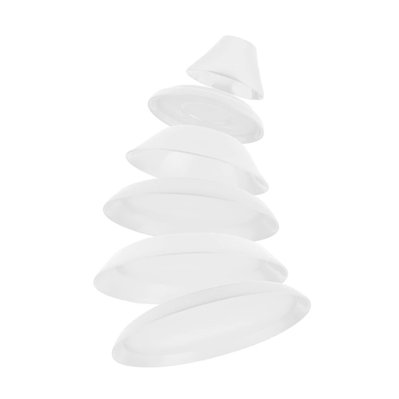 Karaca Hussein Chalayan Digital, Plate Set, Salt Shaker, 6-Piece Individual Beads, Dinner Service Plates, Cups, Saucers, Espresso Plate, Espresso Cup Unique Design, Quality Design - Image 1