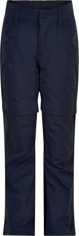 Color Kids Unisex Children Pants with Zip Off Rain Pants, Total Eclipse, 110 - Image 1