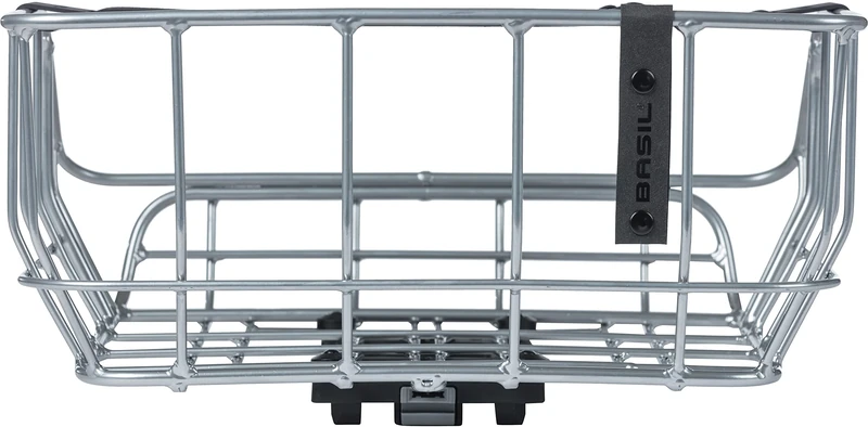 Basil B.V. 2128021010 Unisex Adult Rear Wheel Basket, Grey, One Size