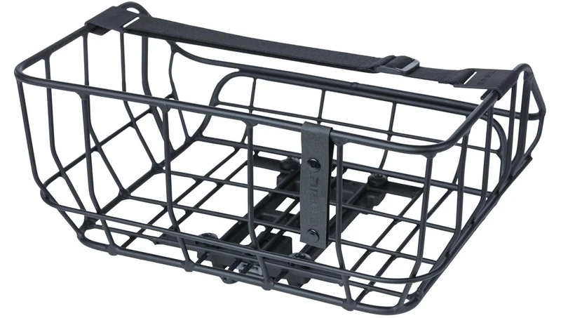 Basil B.V. 2128021000 Unisex Adult Rear Wheel Basket, Black, One Size