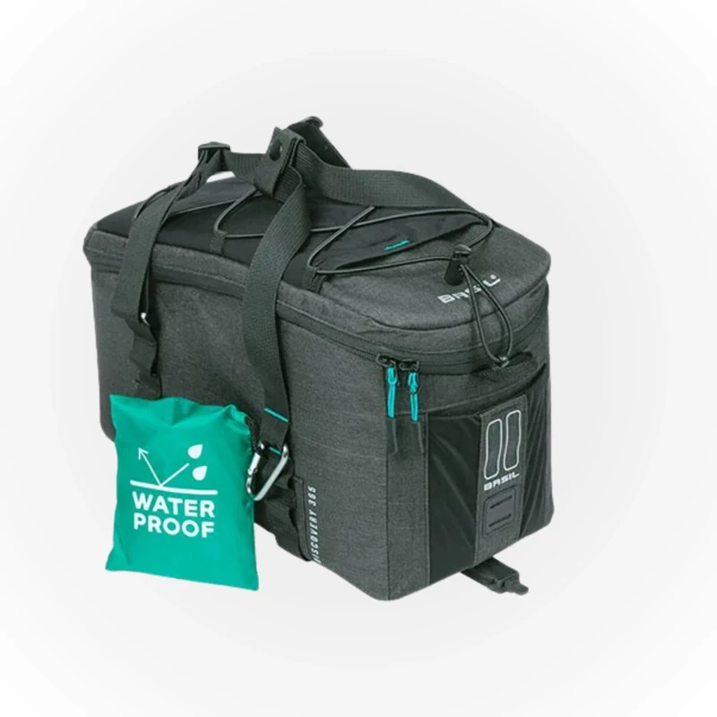Basil Discovery 365D MIK Melee Trunkbag 9 litres Black