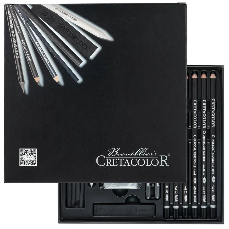 Cretacolor 400 61 Set Copper, Black, 20-Piece
