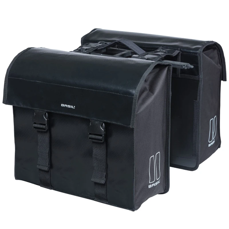 Basil Double Bag Load MIK 53L Bike Pannier Set