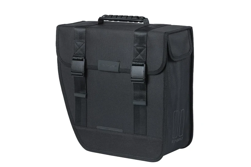 Basil Tour Pannier Rack Bag Left 14 L Black 2022