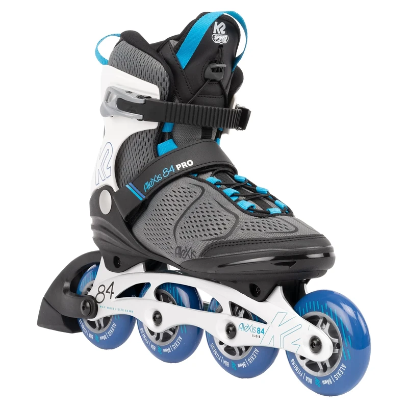 K2 Skate Alexis 84 Pro, 7, Gray_Blue