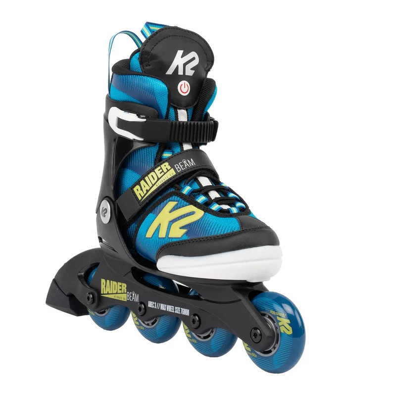 K2 RAIDER BEAM Inline Skate 2022 blue/yellow, 35-40