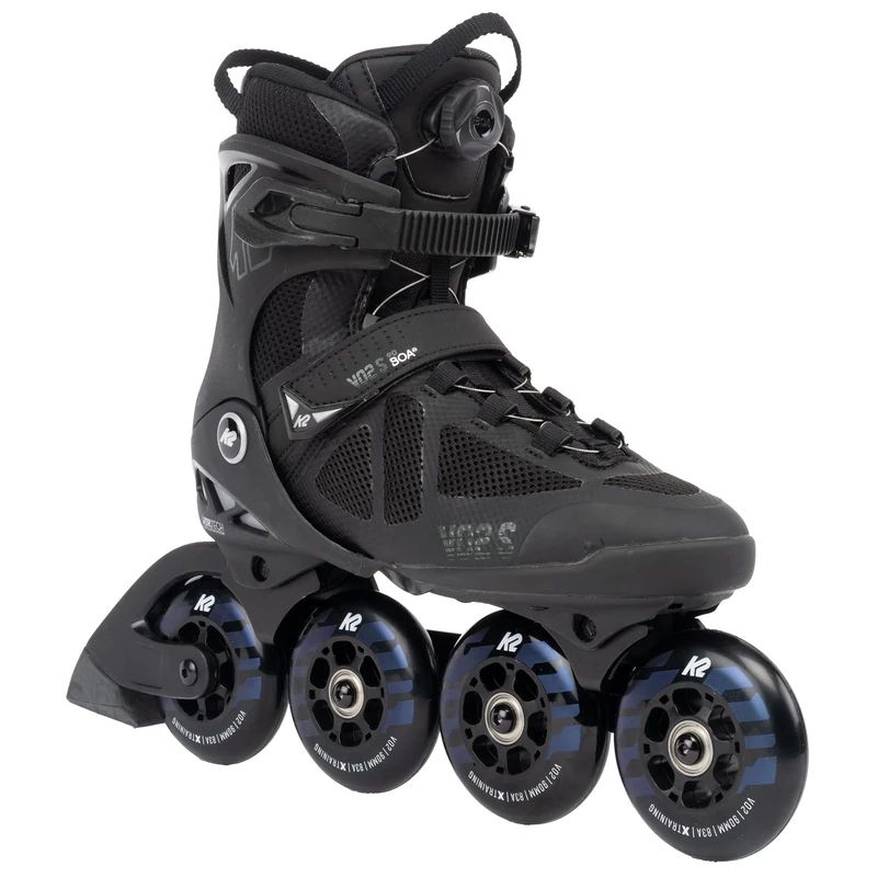 K2 VO2 S 90 BOA 30G0132.1.1.115 Unisex Inline Skates Black Night