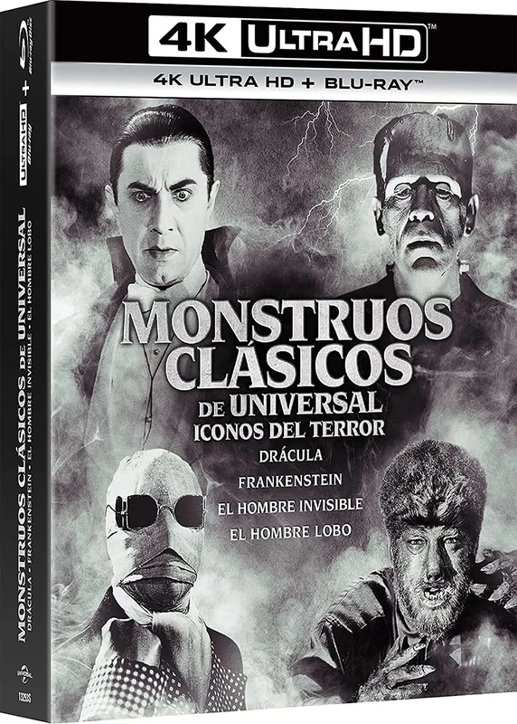 Monstruos clásicos Pack (4K UHD + BD) - BD