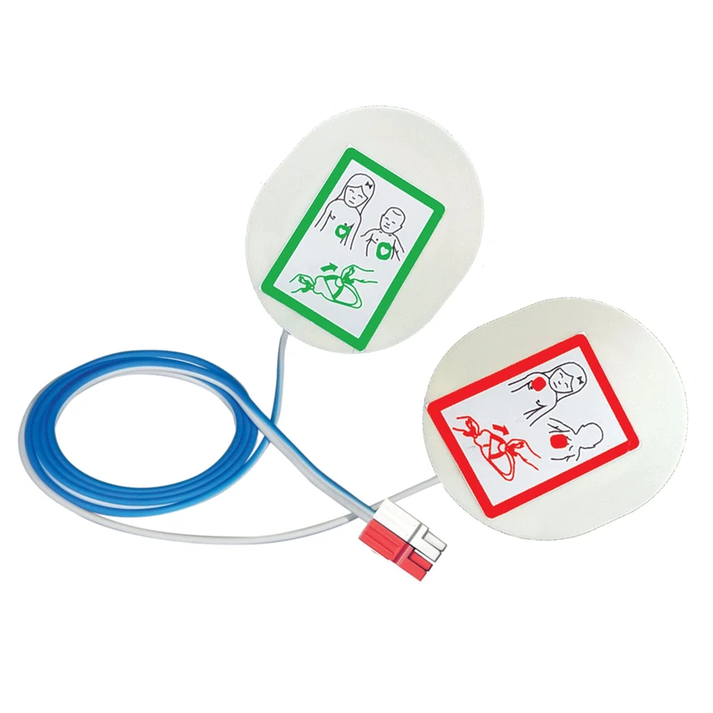 COMPATIBLE PEDIATRIC PLATES for defib. Cardiac S. and GE - Image 1