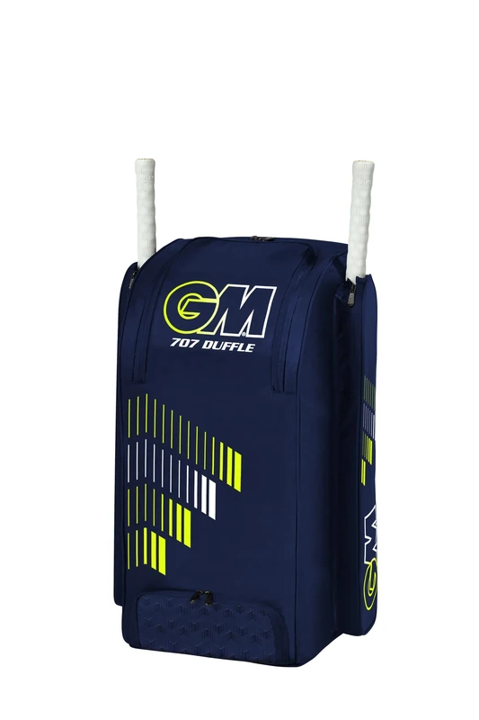 Gunn & Moore GM | Cricket Duffle Bag Rucksack | 707 Prima | Two Full Size Bat Pockets | Shoe Tunnel | Tough 600 Denier Polyester | Medium - 85 litres | Blue