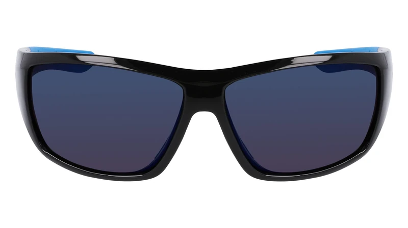 Columbia Men's Sunglasses C525SP UTILIZER - Shiny Black & Blue/Blue Mirror with Blue Mirror Lens - Image 1