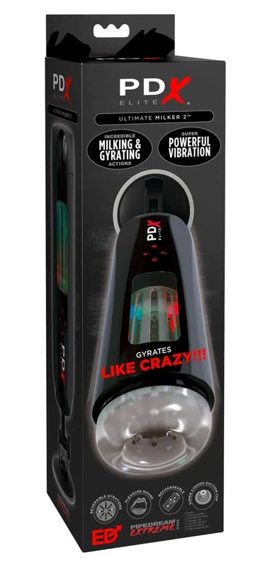 PDX Ultimate Milker 2 Black 12.7 cm