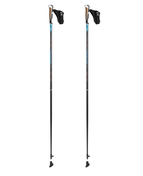 McKinley Unisex Impulse 5.0 Nordic Walking Stick, Grey Dark/Turquoise, 120