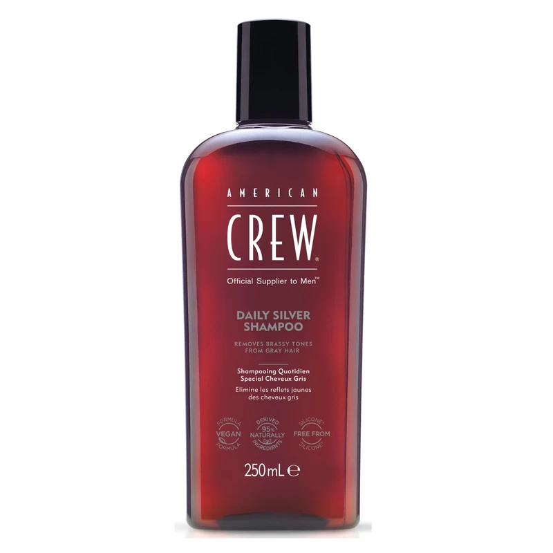 American Crew Daily Silver Shampoo For Men 8.45 oz Shampoo