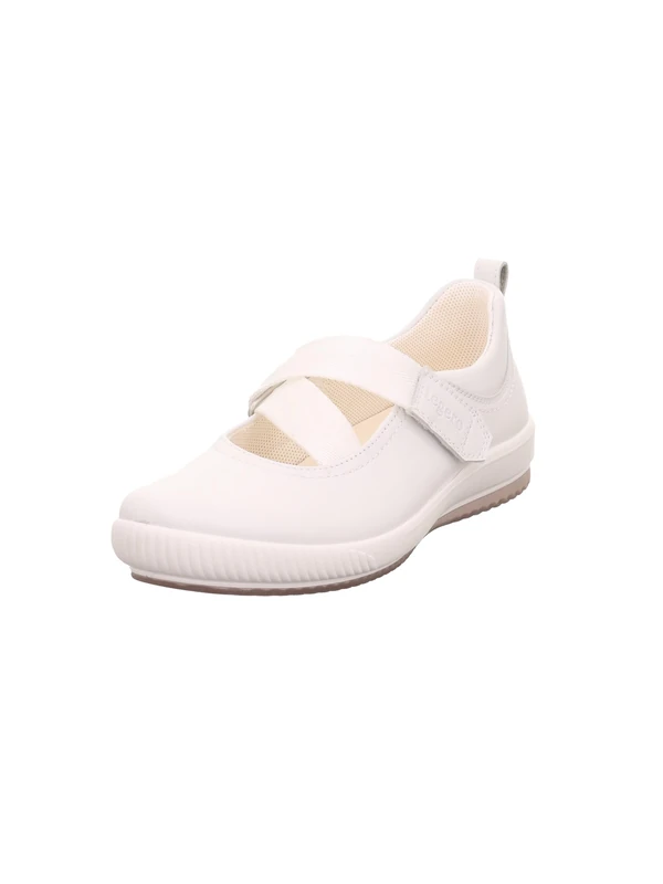 Legero Women's Tanaro Ballerina, White 1000, 5 UK
