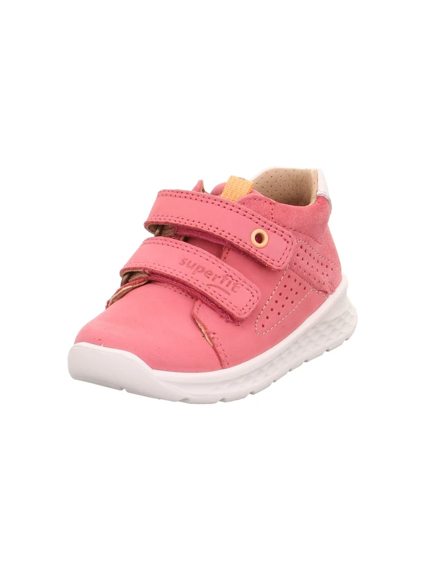 Superfit Girls' Breeze First Walking Shoes, Pink Orange 5510, 4.5 UK Child