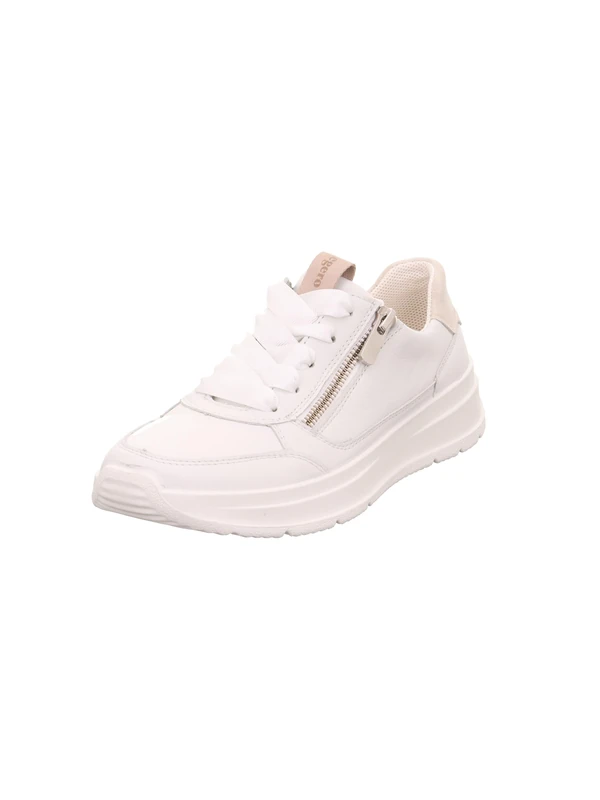 Legero Women's Sprinter Sneaker, White 1000, 4 UK