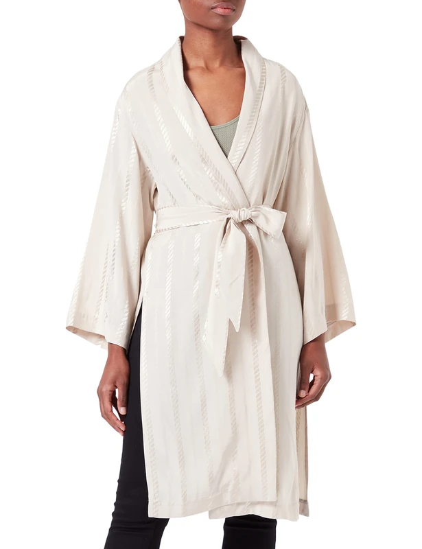 Sisley Women's Trench Coat 2Q1WLW00A Jacket, Beige 98U, 32