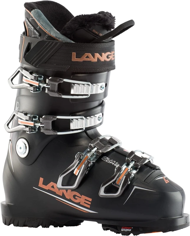 LANGE RX 80 W GW Ski Boots, Women, Black, 23.5 Monodopoint (cm)