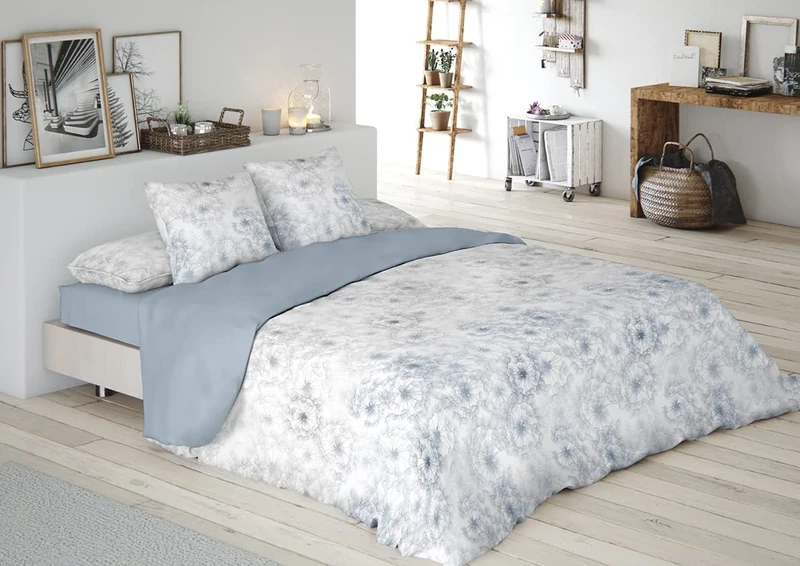 EL MUNDO Pierre Cardin Blue Duvet Cover 180 cm Jewel 100% Cotton