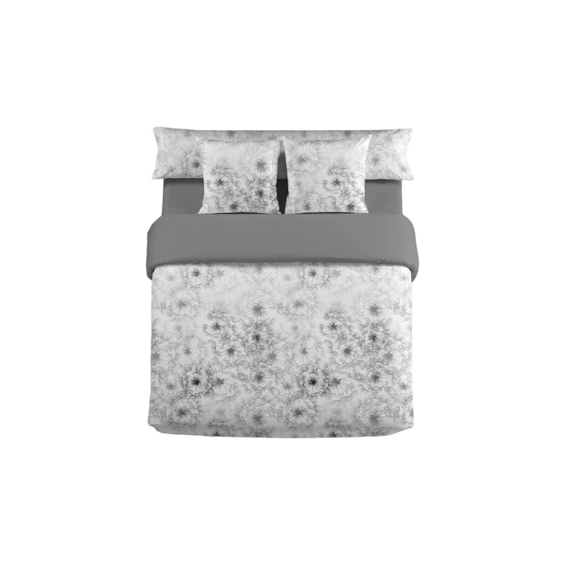 EL MUNDO Pierre Cardin Grey Duvet Cover 150 cm Jewel 100% Cotton