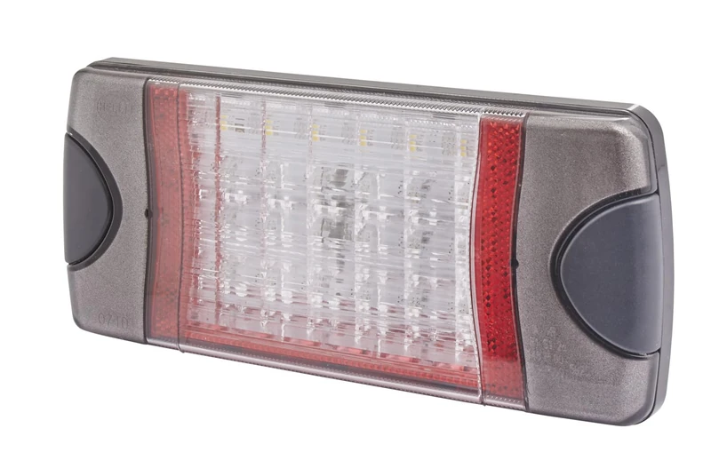 HELLA 2VP 015 075-101 Rearlight - DuraLED Combi - LED - 12/24V - mounting - Plug: DEUTSCH plug - right/left